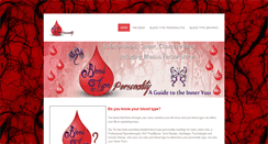 Desktop Screenshot of bloodtypepersonality.info